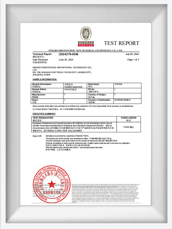 2000 NAT Series Test Report
